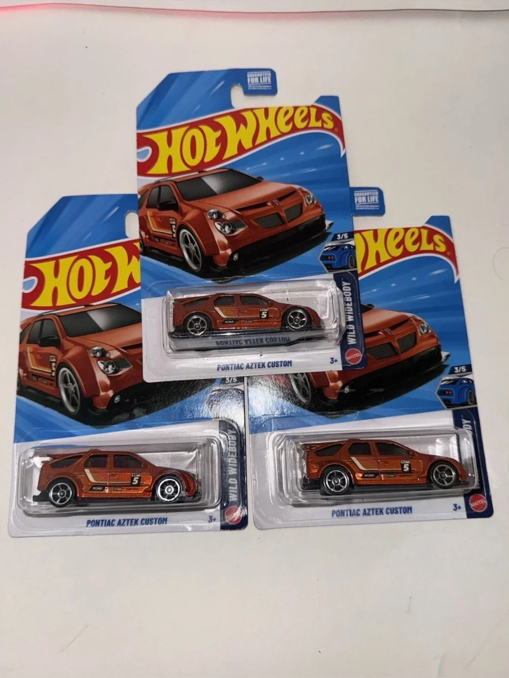 NEW Hot Wheels 2026 Dollar General Exclusive Pontiac Aztek Custom Orange x3